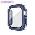 Amamia Watch Protective Cover Easy Installation All-inclusive Smart Watch Dial Hard Case. 
