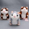 Smart Electric Cute Talking Recording Nod Hamster Mouse Record Chat Pet Plush Toy Gift for Kids. 