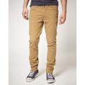 Khaki Cotton Men's Chino Slim Fit. 