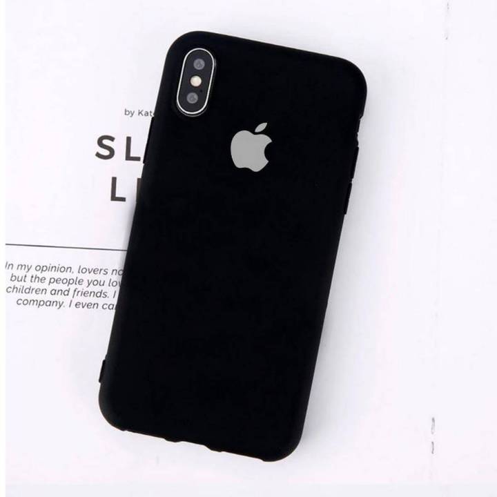 Matte Black Case Cover For iPhone X