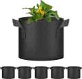 7 Gallon 13 * 12 inch  Grow Bags Heavy Duty for Plant/Vegetable/Herb/Fruit Breathable with Handles. 