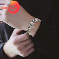Vist Fox Men Cuff Bracelet Adjustable Opening Male Casual Bracelet Hand Jewelry. 