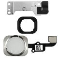 5pcs/set Screen LCD Metal plate with connector home button key Flex Cable and full screws Small Parts for iPhone 6 6 Plus. 
