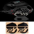 2 pcs 0.6mm Mouse Feet Mouse Skates Pad for Logitech G502 Laser Mouse. 
