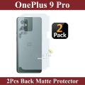 2Pcs - OnePlus 9 Pro Back Matte Sheet. 