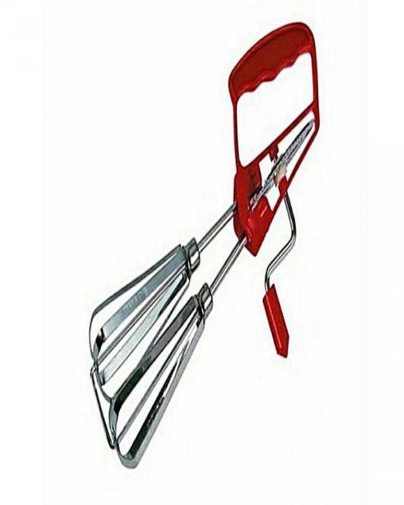 Hand Mixer - Red & Silver