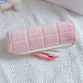 Pencil Case Smooth Metal Zipper Comfortable Touch Pencil Pouch. 