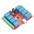 12V 8-channel Computer USB Controller Switch Relay Module PC Smart. 