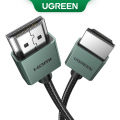 UGREEN HDMI 2.1 Cable 8K 60Hz eARC 48Gbps Ultra High Speed Support Dynamic HDR Dolby Vision HDCP 2.3 Thin Slim Lead Compatible with PS5 Laptop PC TV Monitor HDTV Blu-ray Projector. 