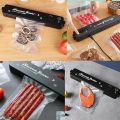 Food Preservation Vacuum Sealer – Electric Air Sealing Machine for Meat, Vegetables & Snacks Storage. 
