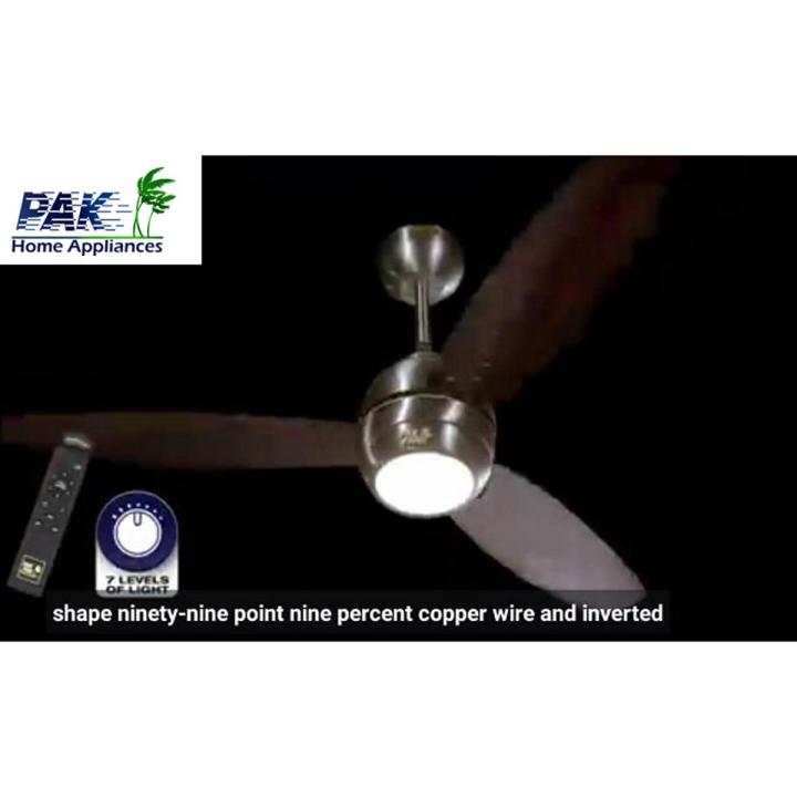 Pak Fan Ceiling Fan Elegance Model Copper Winding Dark Wood 56 inches