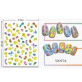 3D Smile Nail Art Stickers Nail Decals For Nails Trippy Smiley Face Self-Adhesive Manicure Japanese Design DIY Happy Accessories. 