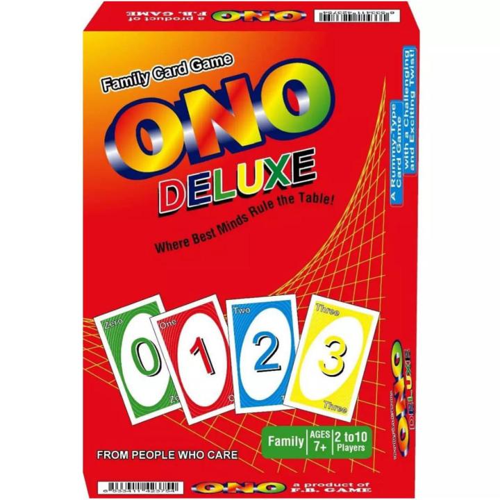 ONO - UNO Deluxe Playing Game