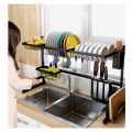 Kitchen Dish Rack Over Sink Dish Rack Durable Made Dish Drying Rack For Single Sink Compact & Durable-Kitchen Gadgets. 