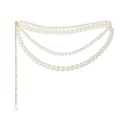 Pearls Layered Waist Chain Belt – Golden Fashion Belly Chain for Women and Girls, Adjustable Size, Perfect for Parties and Special Occasions. 