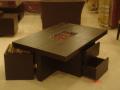 Center Table With Stool / Centre Table With Stool / Coffee Table With Stool / Table With Stool. 