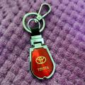 Pack of 2 Toyota Stylish Heavy Metal Luxury Keychains. 