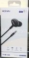 Ronin R-9 Original Handsfree  R9 handsfree – Heavy Bass | Built-in Mic | 3.5mm Jack | Best for All Android & iOS Devices. 