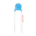 10pcs 15PF Capacitor Ceramic Disc 6KV High Voltage Kit Ignition Electric CT Machine For X-ray. 
