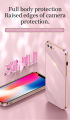 For iPhone 8 Plus / iPhone 7 Plus Back Cover Fashion Shiny Plating Square Bumper Camera Protection Case Soft Silicone Shockproof Protective Mobile Phone Cases. 