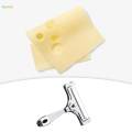 Cheese Slicer Cheese Cheddar Cooking Wire Cheese Slicer Tools Gadgets Adjustable Thickness Raclette Heavy Duty Kitchen Curler. 