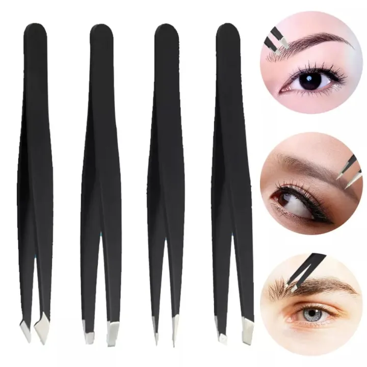Professional%20Eye%20brow%20Tools%20Kit%20Set%20of%204PCS%20-%20%20Stainless%20Steel%20Tweezers/Makeup%20Scissors/Eyebrow%20Knife/Eyelash%20Brush/Tweezers%20Case%20-%20Image%207