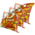 BBQ 3D BUGLES Taste Snacks Big peck (12pecks). 