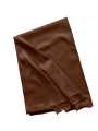 Plain Fine Pashmina Shawl -  Chocolate Brown. 