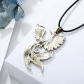 Fashion Vintage Phoenix Bird Shape Pendant Necklace Men Women Choker Jewelry WANNA. 