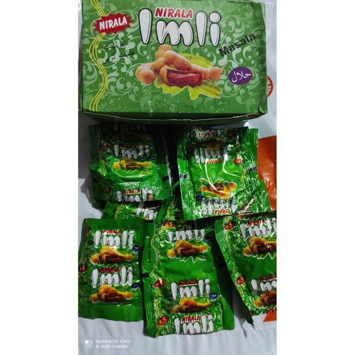 Box of Nirala Tamarind Imli / Khatti Meethi Imli /20 Packs in 1 Box