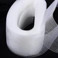 50 yard Nylon 2Inch Stiff Horsehair Braid for Nylon Sewing Wedding Dress Dance Skirt Gowns Shaping Trimming Accessories (White). 