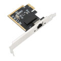 PCI Express 1X Card Gigabit 10 100 1000Mbps RJ45 LAN Ethernet Adapter. 