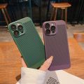 HOCE Heat Dissipation Mesh Ultra Thin Hard Phone Case For iPhone 16 15 14 13 12 11 Pro Max 7 8 16 Plus X XR XS Max 14 Plus Cases Grid Lens Protection Shockproof Cover. 
