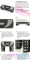Aerobic stepper Medium size 3 Step 27 Inches - Black. 
