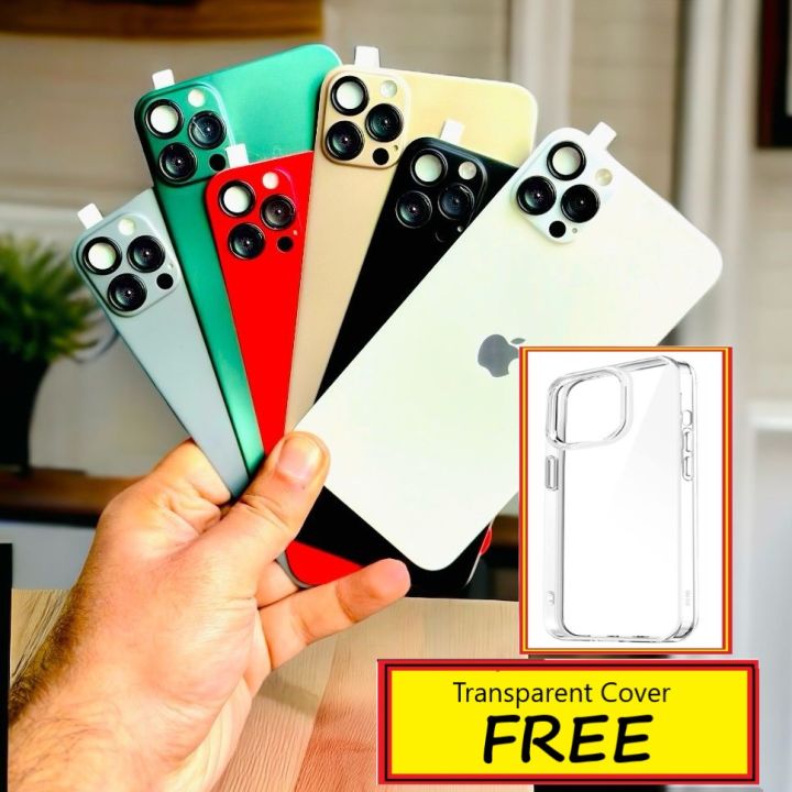 iPhone XR to 13 PRO Converter Sheet, Premium PVC Back Protection, Scratch-Proof and Fingerprint-Resistant