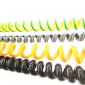 2-core 3-core 4-core PU PVC pure copper spring 0.5 square telescopic power cord 56 core high-power spiral wire. 