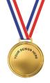 sports medal ( with customized printing ). 