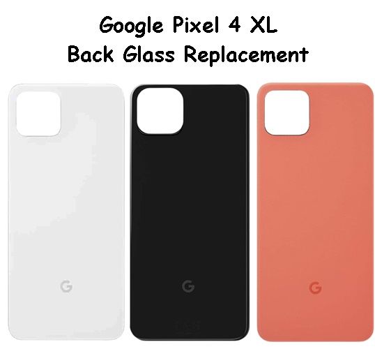 Google Pixel 4 XL Back Glass Battery Cover Rear Door Housing Case , Back Glass / Back Panel  Google Pixel 4 XL