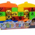 Building Blocks for Kids – 32 Pcs, House Building Blocks Block Game for Kids Multicolor Cartoon Blocks For Leaning Creative And Learning Building Blocks Toy. 