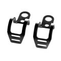 Holder Universal Black Fork Clamp Turn Signal Metal For 30-45mm 190*45*30mm Headlight Motorcycle. 