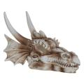 1 1Pc Dinosaur Skull Shaped Adornment Artificial Decor Resin Skull Model Fish Tank Decor Chic Craft For Aquarium Fish Tank. 