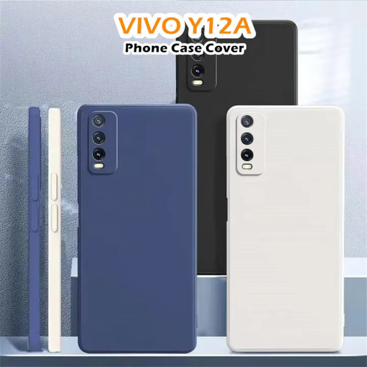 Original%20For%20VIVO%20Y12A%20Silicone%20Full%20Cover%20Case%20Classic%20Solid%20Color%20Phone%20Case%20Cover%20-%20Image%203