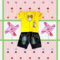 Imported Kids Clothes Summer Collection, Export Quality T-shirt And Jeans Short Pants For Kids Baby Boys. 