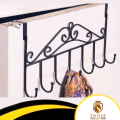 Over Door Hanger Hook Rack, Multipurpose Hanging Rack with 7 Hooks. 