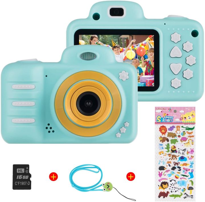 Kids%20Digital%20Camera%20for%20Girls%20Boys,%20Vannico%20Rechargeable%20HD%20Video%20Photo%20Camera%20for%20Kids%20Age%203-10,%20Kids%20Mini%20Selfie%20Camera%20Camcorder%20With%2016GB%20SD%20Card%20Gift%20for%20Children%20Blue%20-%20Image%202