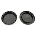 Rear Lens Cover + Camera Front Body Cap for Nikon Z9 Z7II Z7 Z6 II Z5 Z50 Z30 ZFC ZF Z Mount Lenses / FTZ Adapter as BF-N1 LF-N1. 