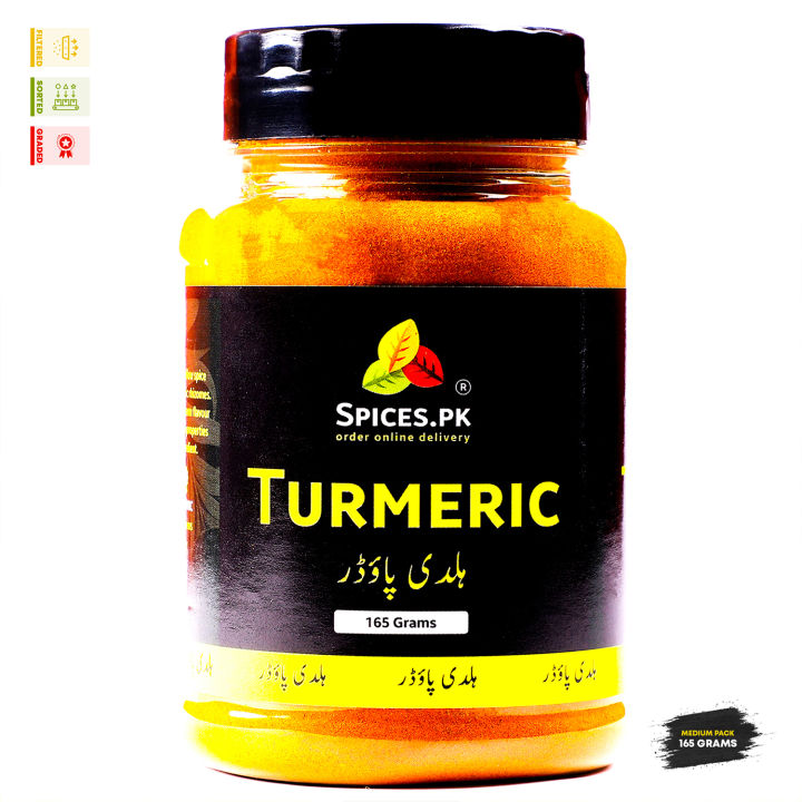 Turmeric Powder / Haldi Powder / Organic Turmeric Powder / Pure Haldi Powder 165g
