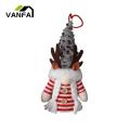 Christmas Tree Decoration Lanyard Design LED Light Up Glowing Gnome Doll Decor. 