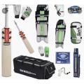 Cricket Kit 10pc set bat ball pad Leg guard gloves bat Men’s senior. 