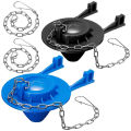 Replacements Inch Flapper Stopper Water Saving Flappers with 2 Pieces Toilet Chains. 